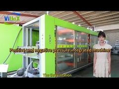 دستگاه سه ایستگاه با فشار مثبت و منفی