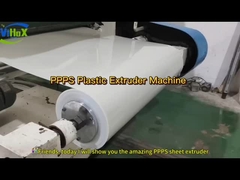 یک ایستگاه تولید کارآمد PPPS ماشین تخلیه پلاستیکی