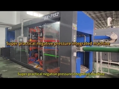 کار ساده، یک دکمه شروع، آسان برای استفاده از پلاستیک ماشین ترموورفینگ