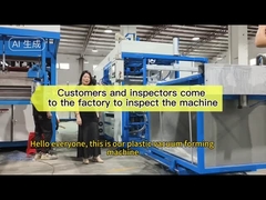 ماشین شکل دادن خلاء پلاستیکی کاملا اتوماتیک