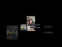 کاملا اتوماتیک ماشین تولید لیوان پلاستیکی با خروجی بالا