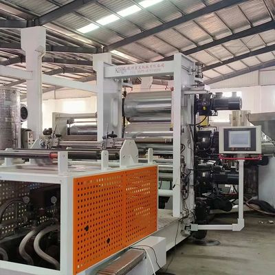 ماشین اکستروژن پلاستیکی با ظرفیت بالا با کنترل PLC و سیستم خنک کننده آب