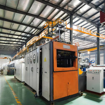 420mm حداکثر عمق قالب بندی ماشین گرمساز پلاستیکی با کنترل PLC گرمایش الکتریکی 5000kg