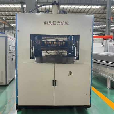 8000 کیلوگرم ماشین ترموفورمینگ پلاستیکی برای فنجان های یکبار مصرف بزرگ با مساحت 750*430 میلی متر