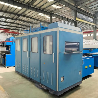 ماشین ترموفرمی الکتریکی 7.5KW کنترل شده PLC برای PP / PS