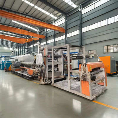 استفاده شده بهره وری تولید بالا و خدمات پس از فروش تمام عمر pp extruder ورق پلاستیکی extruders پلاستیکی