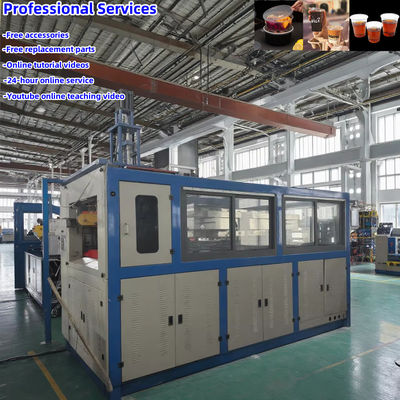 سیستم کنترل PLC استفاده می شود ماشین جام پلاستیکی برای بهره وری بالا تولید و اتوماسیون